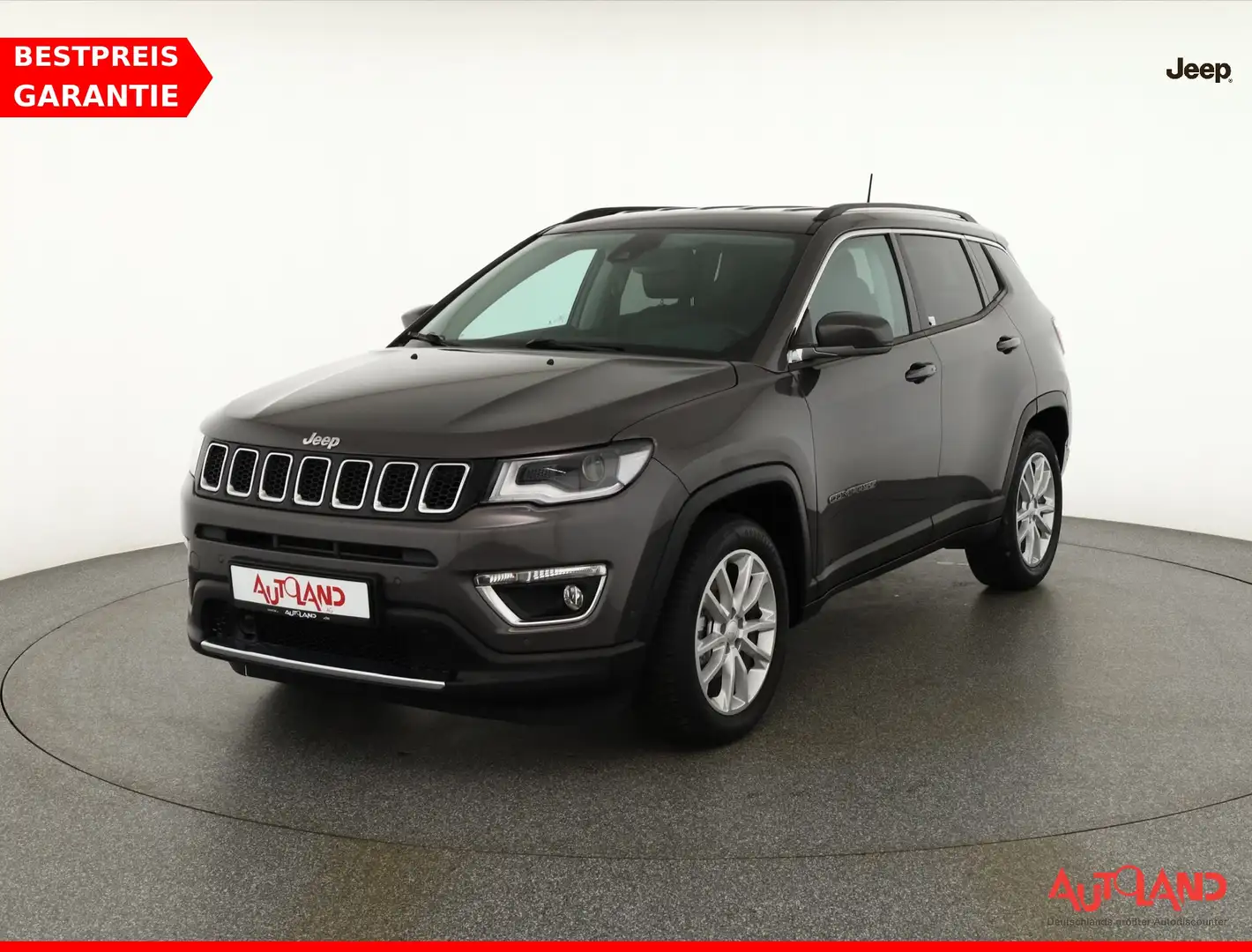 Jeep Compass 1.3 Limited Bi-Xenon Navi Teilleder Gris - 1