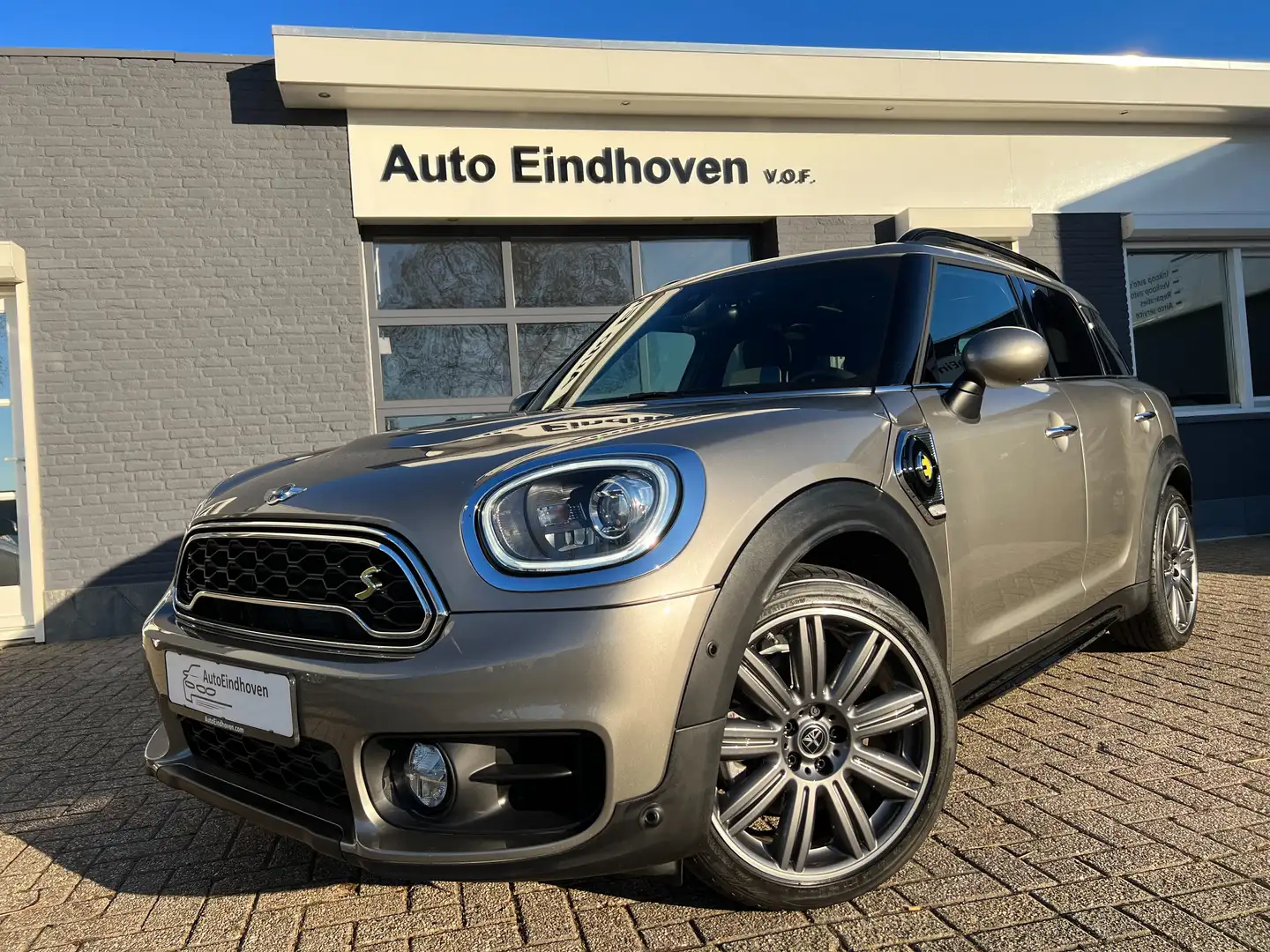 MINI Cooper SE Countryman 2.0SE,ALL4,Leder,Pano,Hybride,Orig NL €37995,- siva - 2