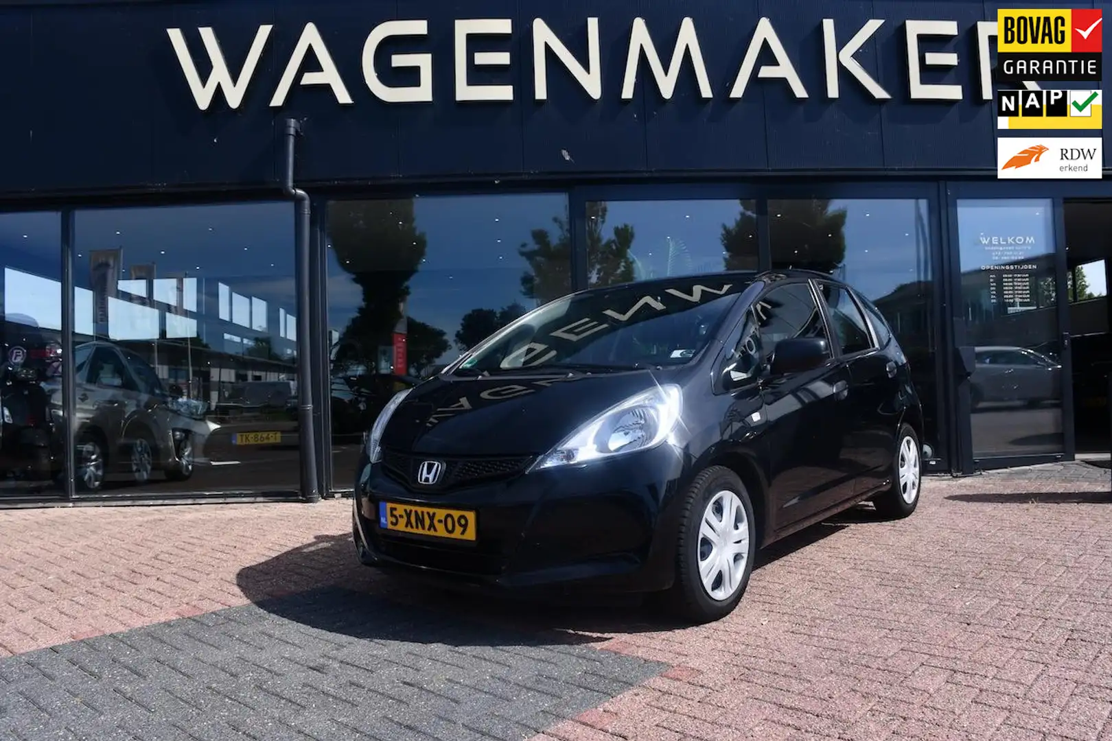 Honda Jazz 1.2 Cool Airco|Elektrisch pak|Dealer Onderhouden Zwart - 1