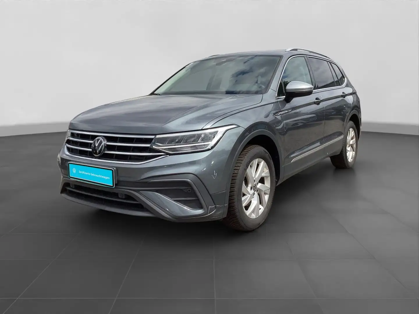 Volkswagen Tiguan Allspace 1.5 TSI DSG LIFE 7-SITZE NAVI AH Grau - 2