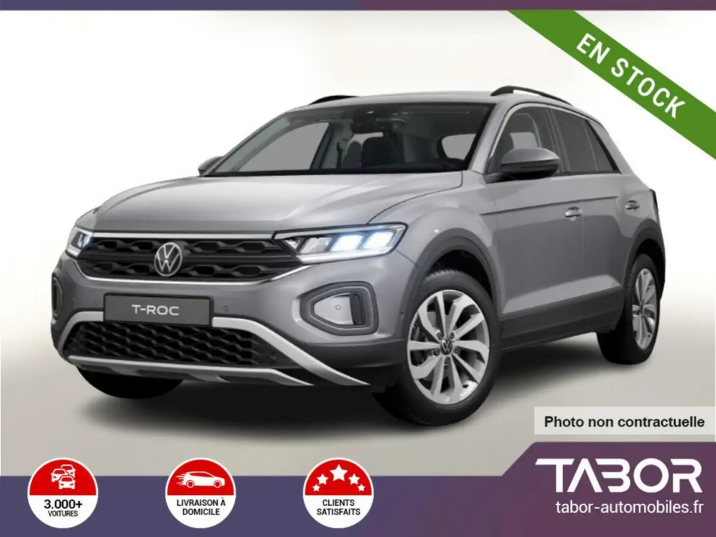 Volkswagen T-Roc 1.5 TSI 150 DSG R2D Keyl cam Gris - 1