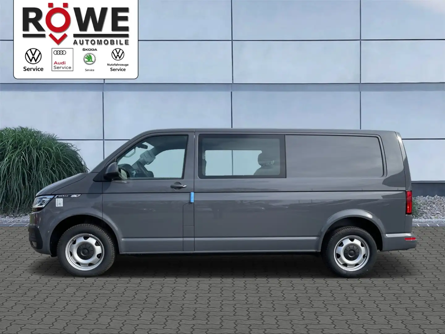 Volkswagen T6.1 Transporter Mixto Kombi 150 PS Automatik lang LR LED Klima Gri - 2