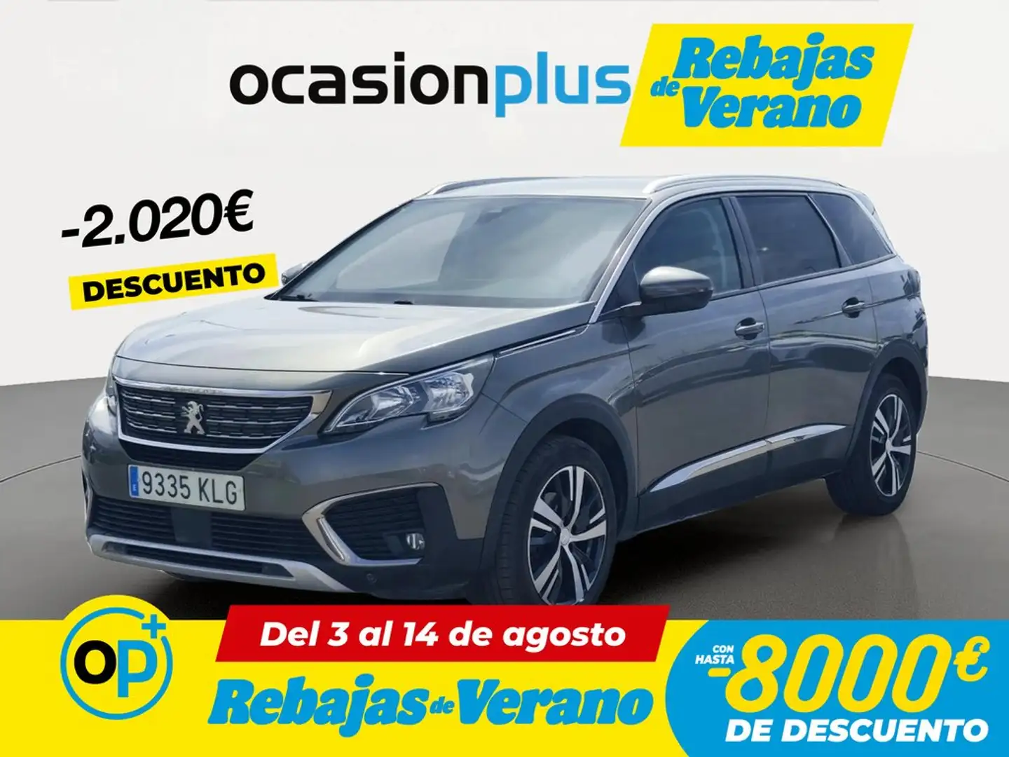 Peugeot 5008 1.5BlueHDi S&S Allure EAT8 130 Gris - 1