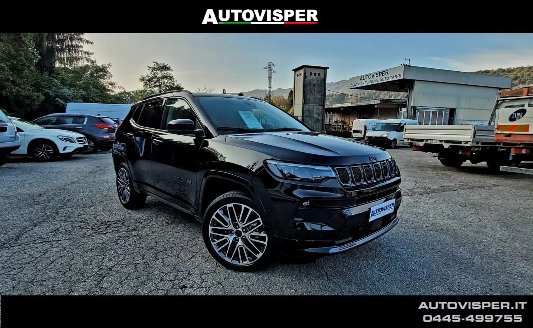 Jeep Compass Compass 1.5 turbo t4 mhev 2wd 130cv dct Schwarz - 1