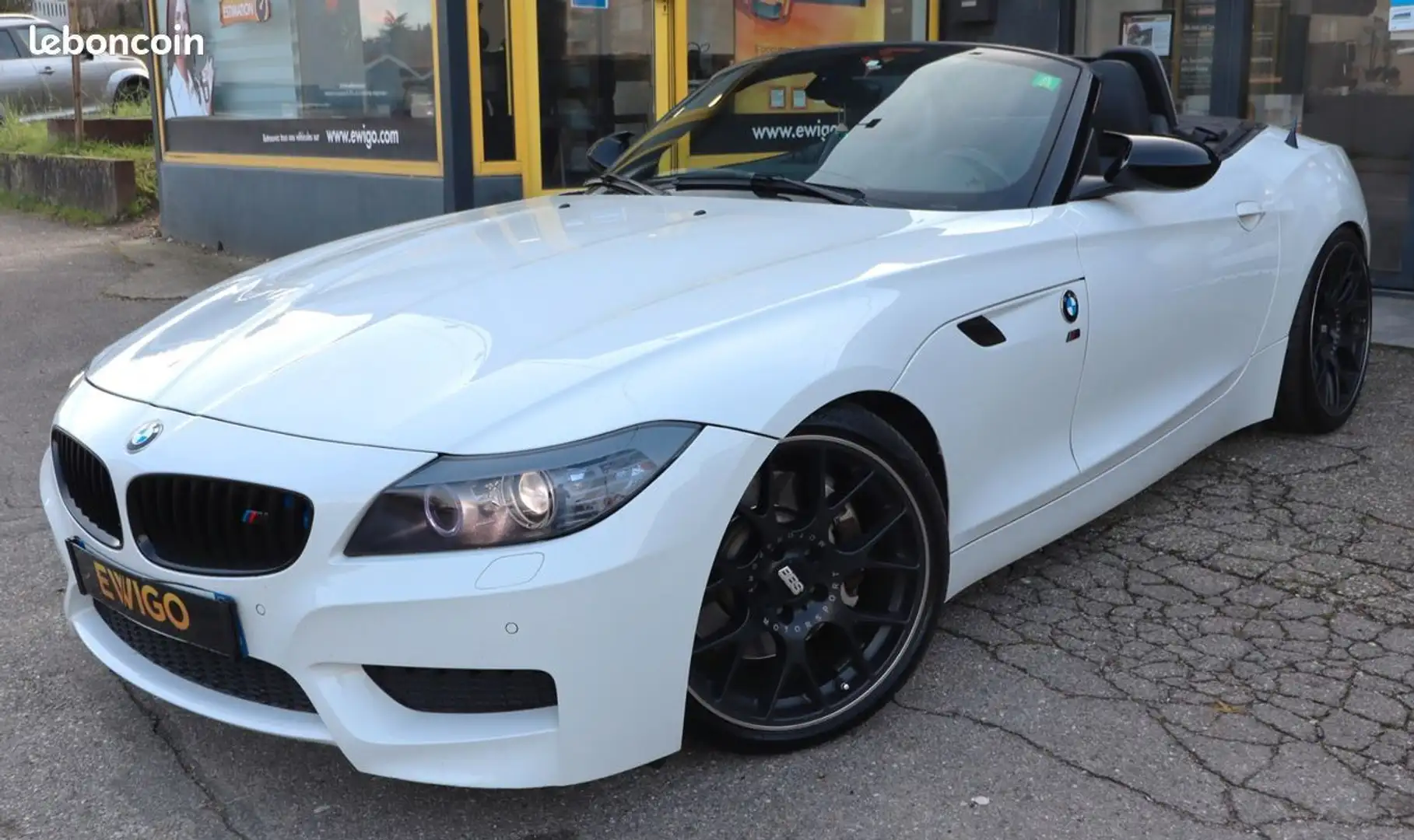 BMW Z4 roadster 3.5 i 305 ch m-sport sdrive dkg bva + jantes bbs 19' Blanc - 2