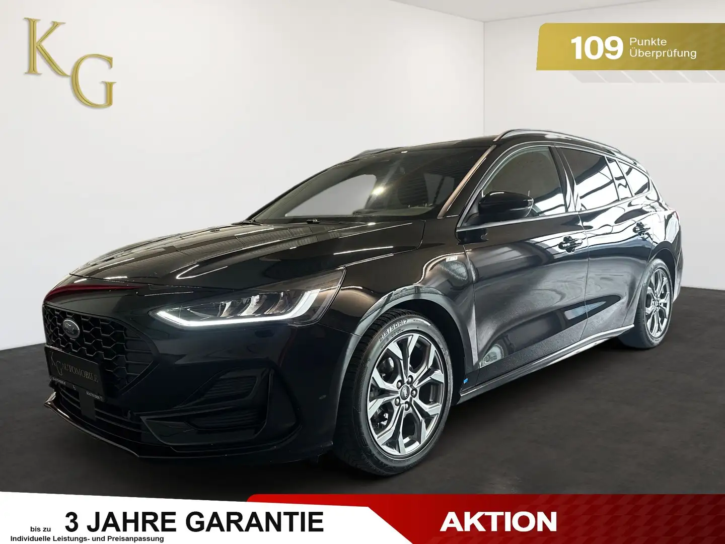 Ford Focus Turnier 1,0 EcoBoost ST-Line X ab ca. 171€ monatl Schwarz - 1