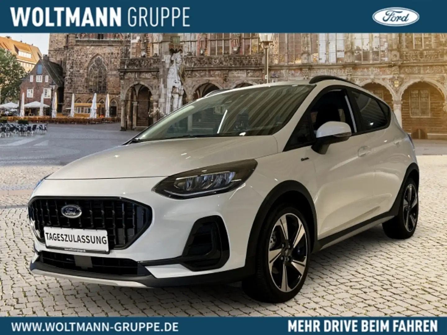 Ford Fiesta Active X 1.0 EcoBoost M-Hybrid LED Klimaautom Weiß - 1