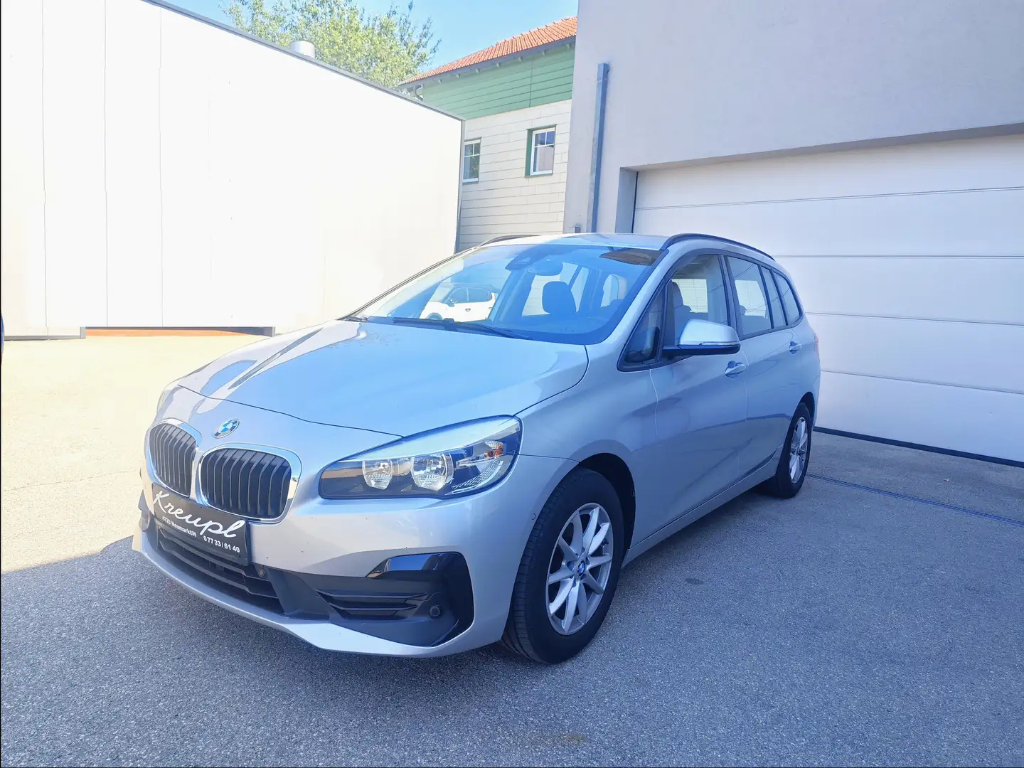 BMW 216 d Grand Tourer Adv.  Erstbesitz, NP €38.501,- Silber - 1