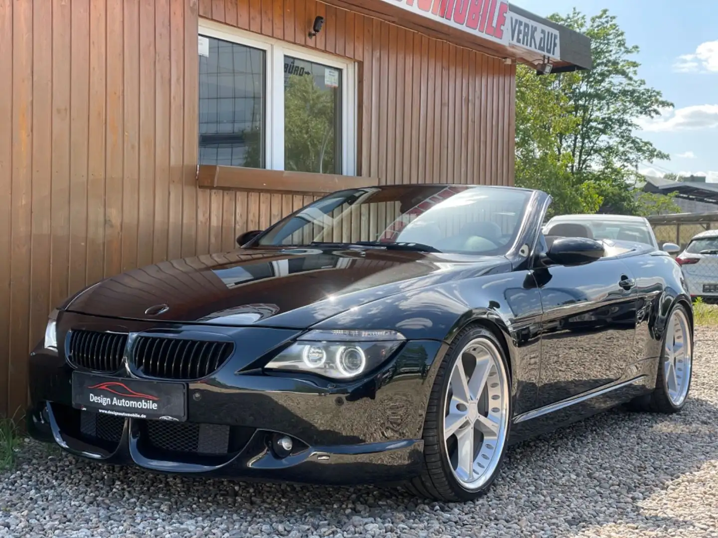 BMW 645 Ci Cabrio AC SCHNITZER* CarPlay/Leder/Navi Fekete - 1