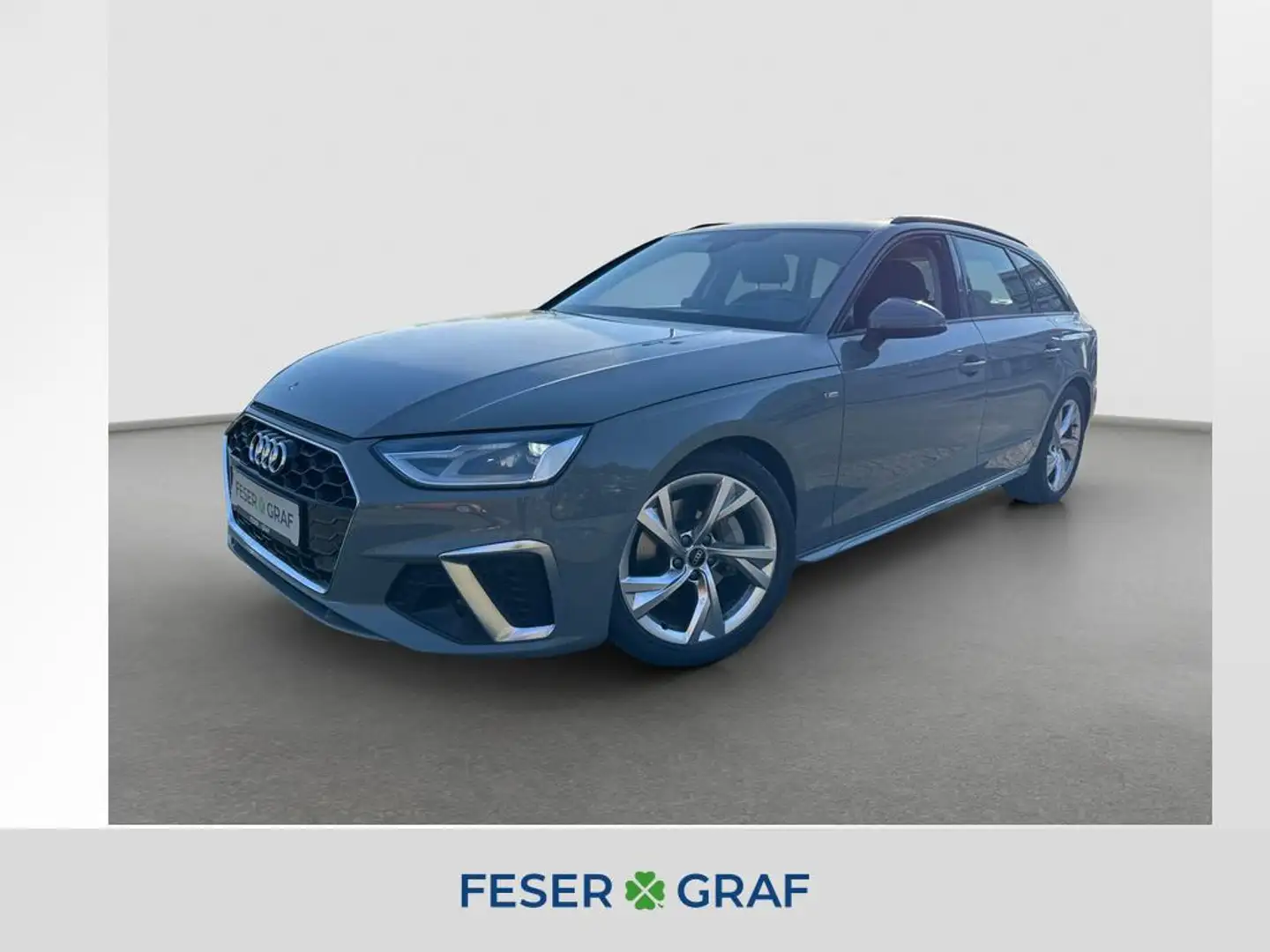 Audi A4 40 TDI quattro S-Line HuD Navi Kamera 18"AHK Grijs - 1