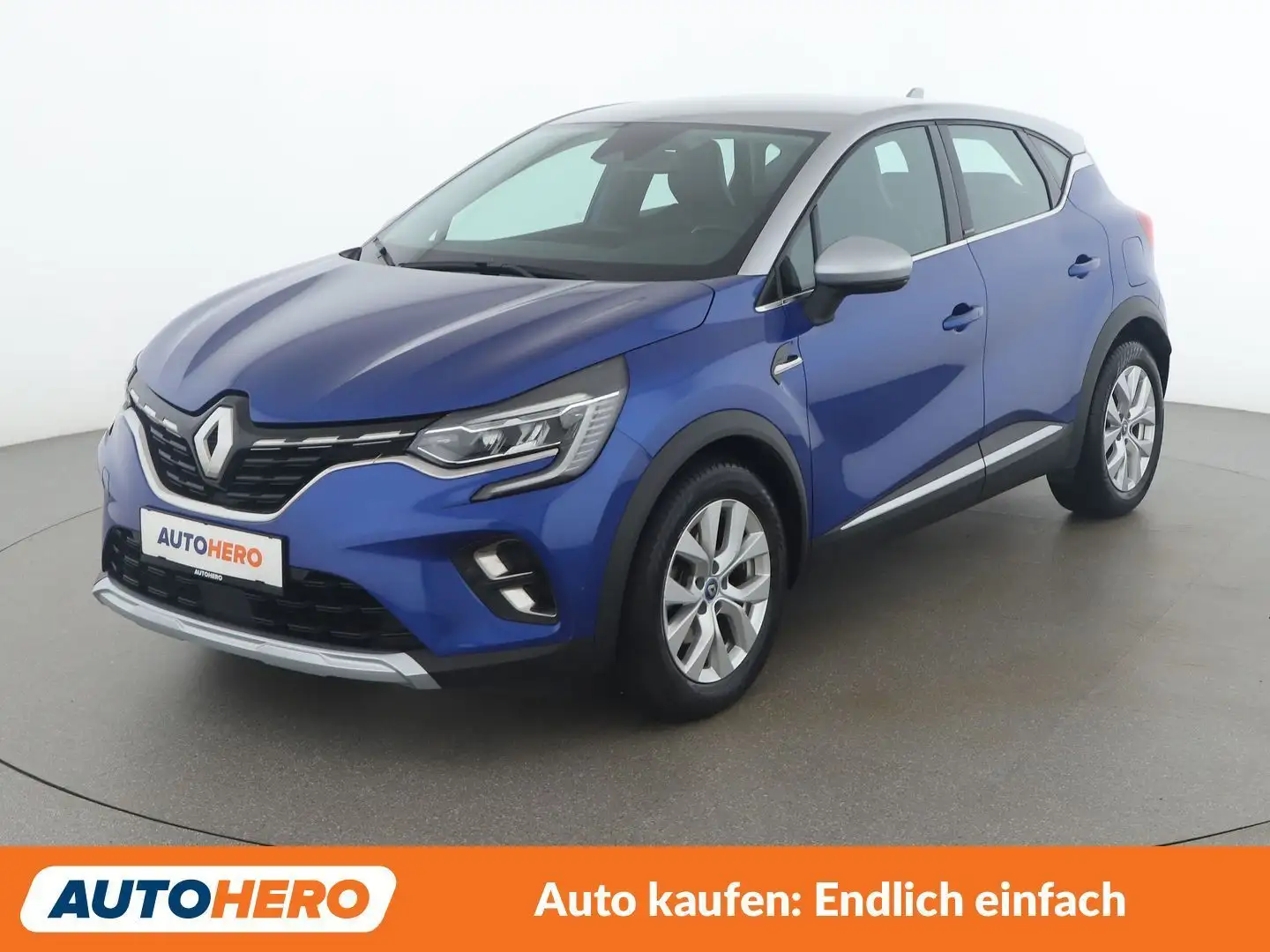 Renault Captur 1.6 Hybrid E-Tech Intens Blau - 1