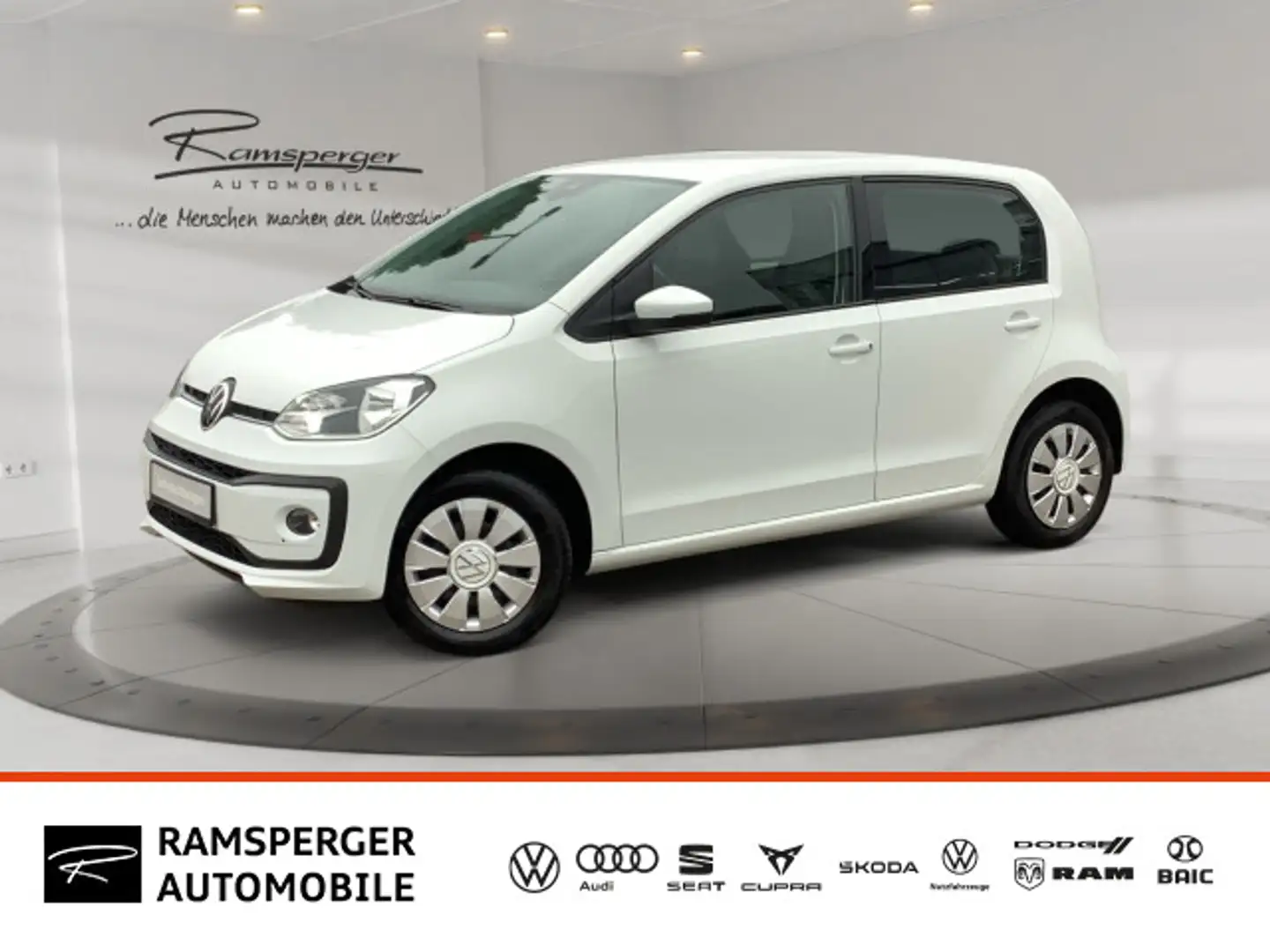 Volkswagen up! 1,0 Move UP GRA Klima SHZ Kamera PDC Weiß - 1