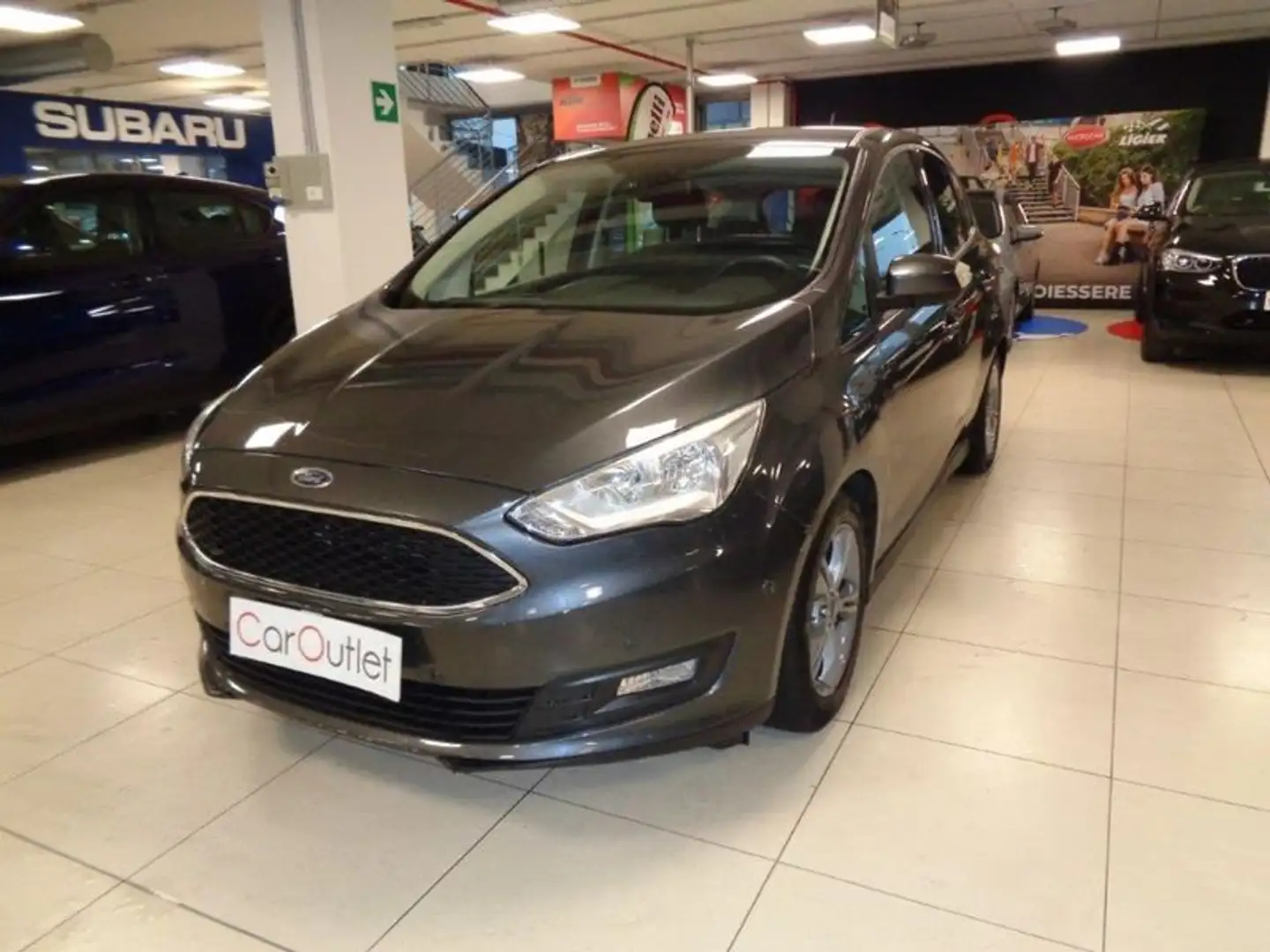 Ford C-Max 1.5 TDCi 120CV Start&Stop Business Szary - 1