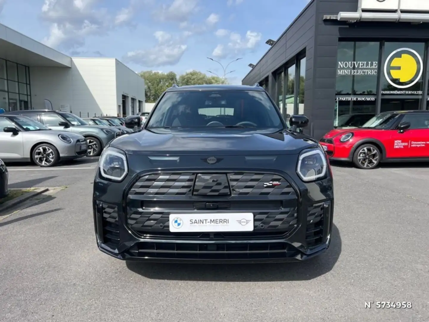 MINI Countryman E E 204ch JCW Gris - 2