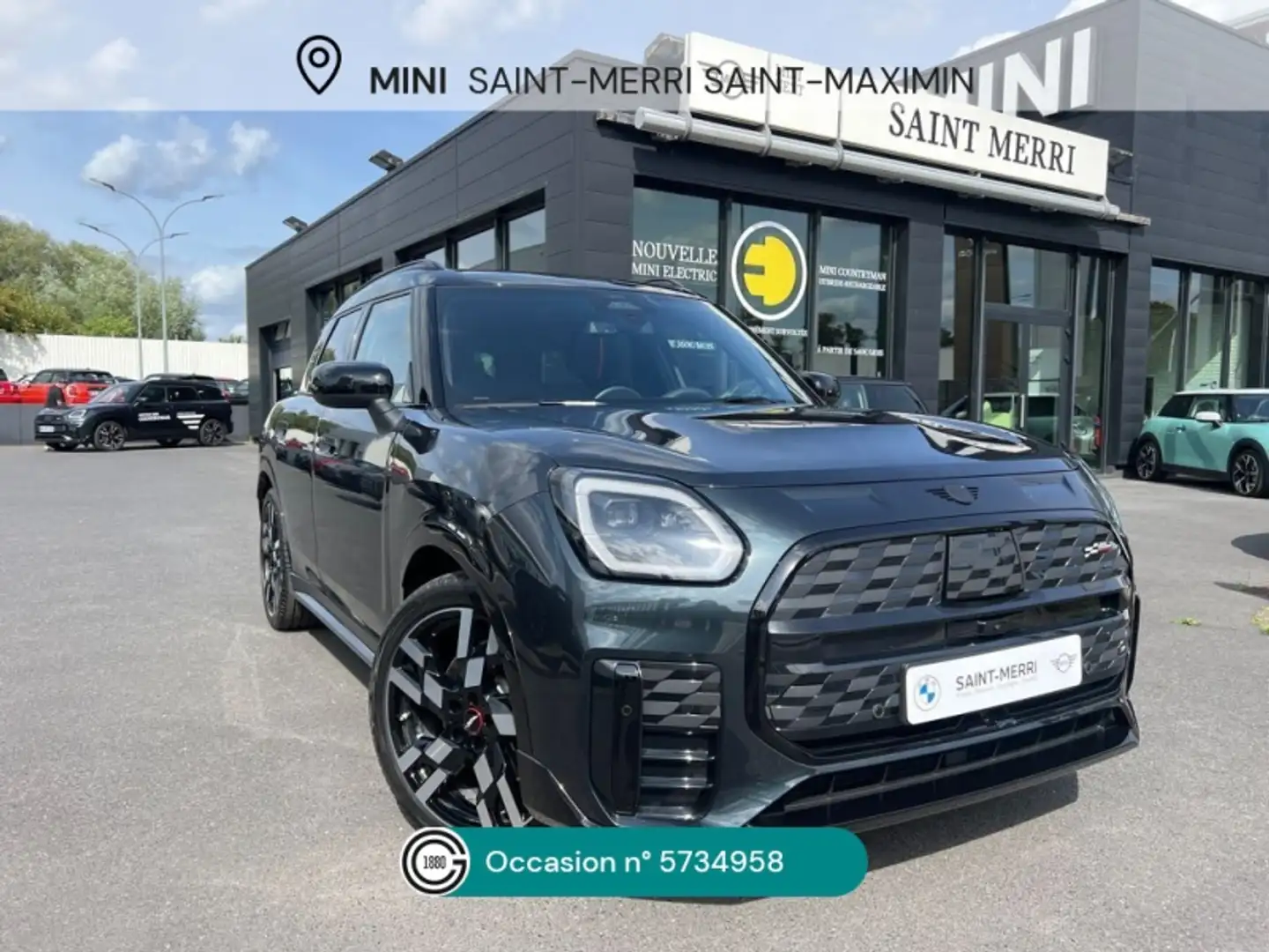 MINI Countryman E E 204ch JCW Gris - 1
