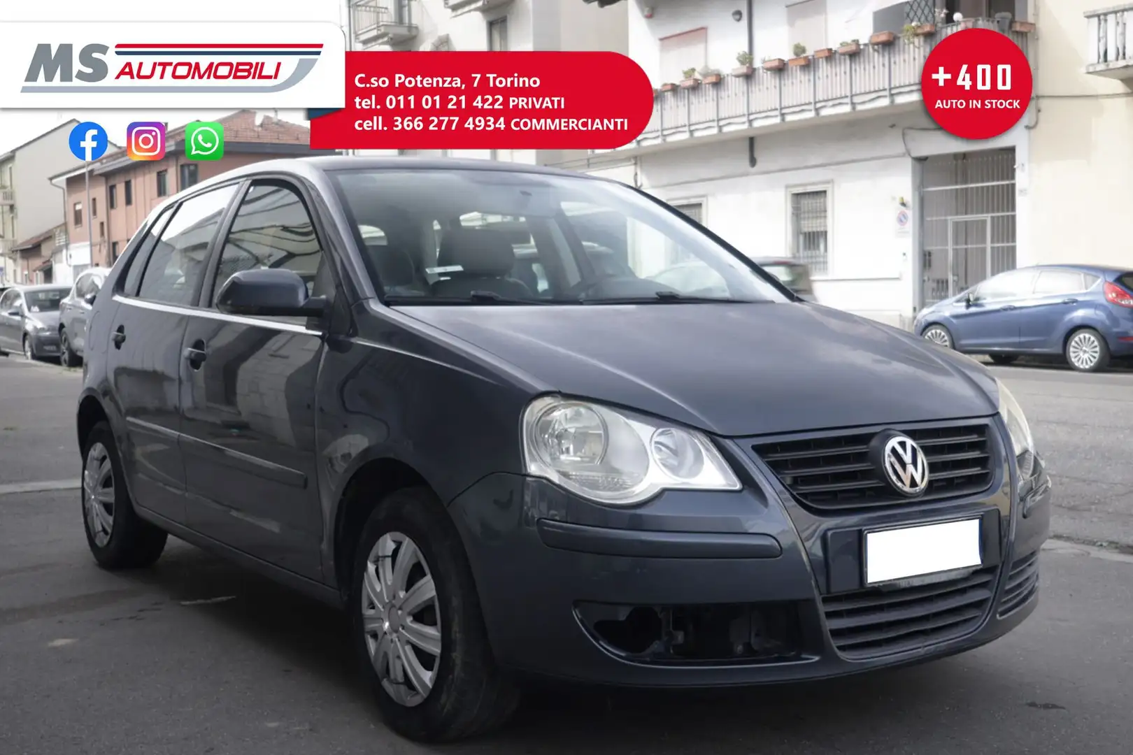 Volkswagen Polo Volkswagen Polo 1.2/64CV 12V 5p. Comfortline Unic Сірий - 1