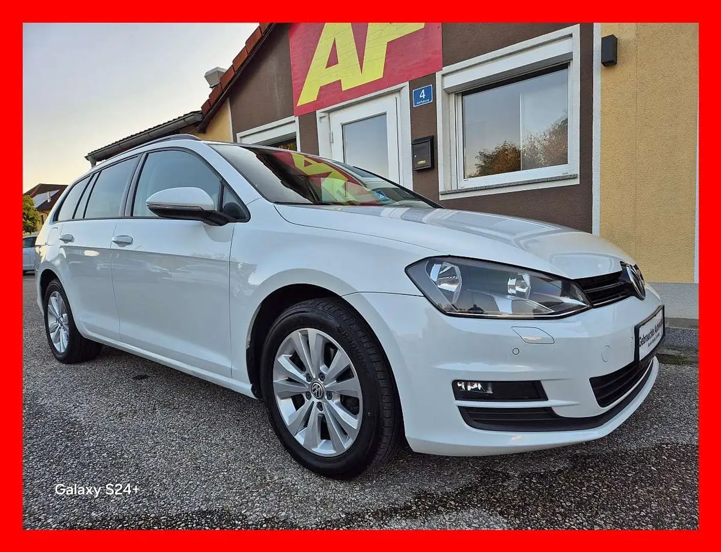 Volkswagen Golf Variant Rabbit BMT 1,6 TDI 4Motion Weiß - 1