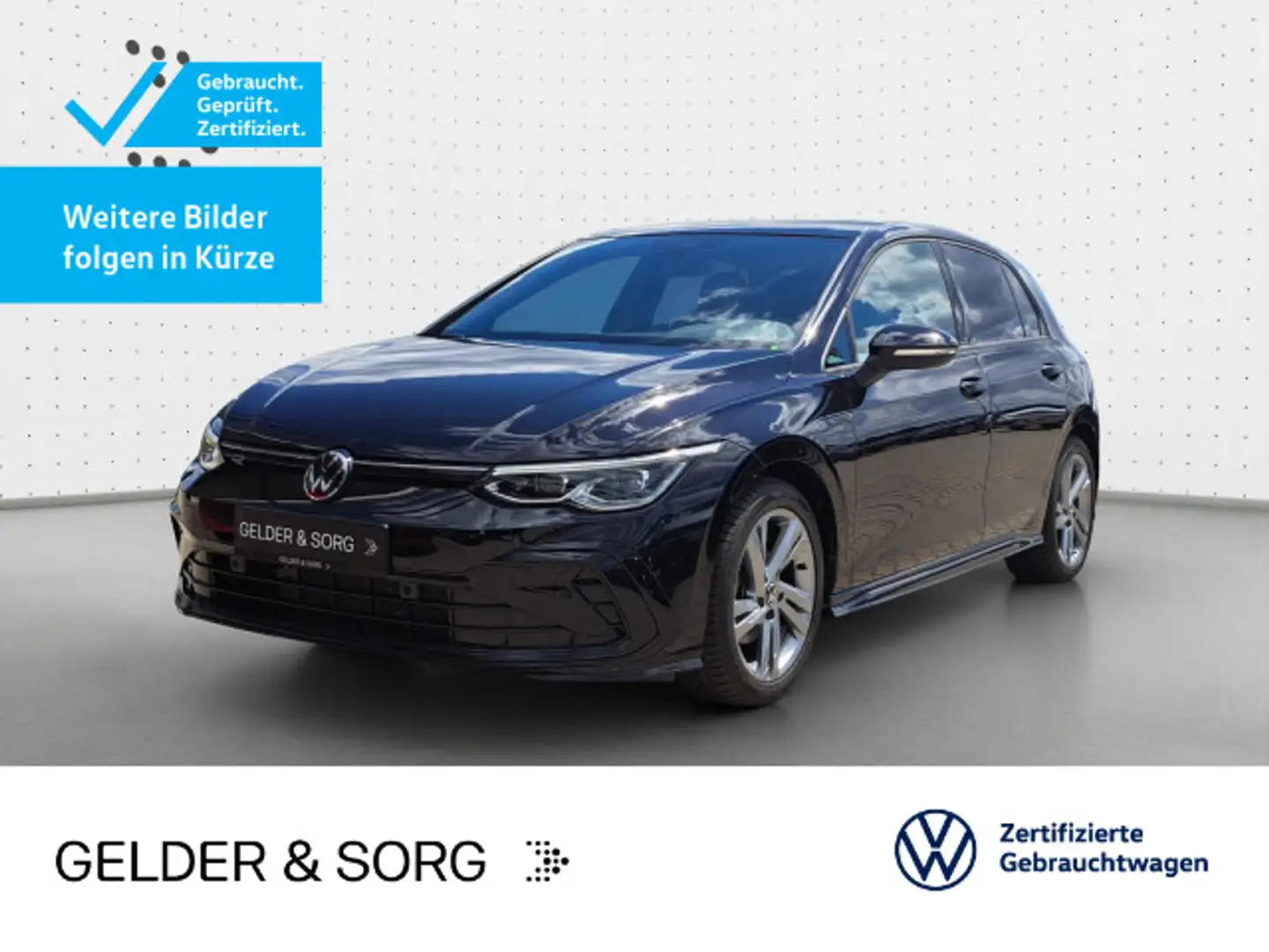 Volkswagen Golf R-Line 1.5 TSI Matrix*AHK*Digital*Pano*ACC Schwarz - 1