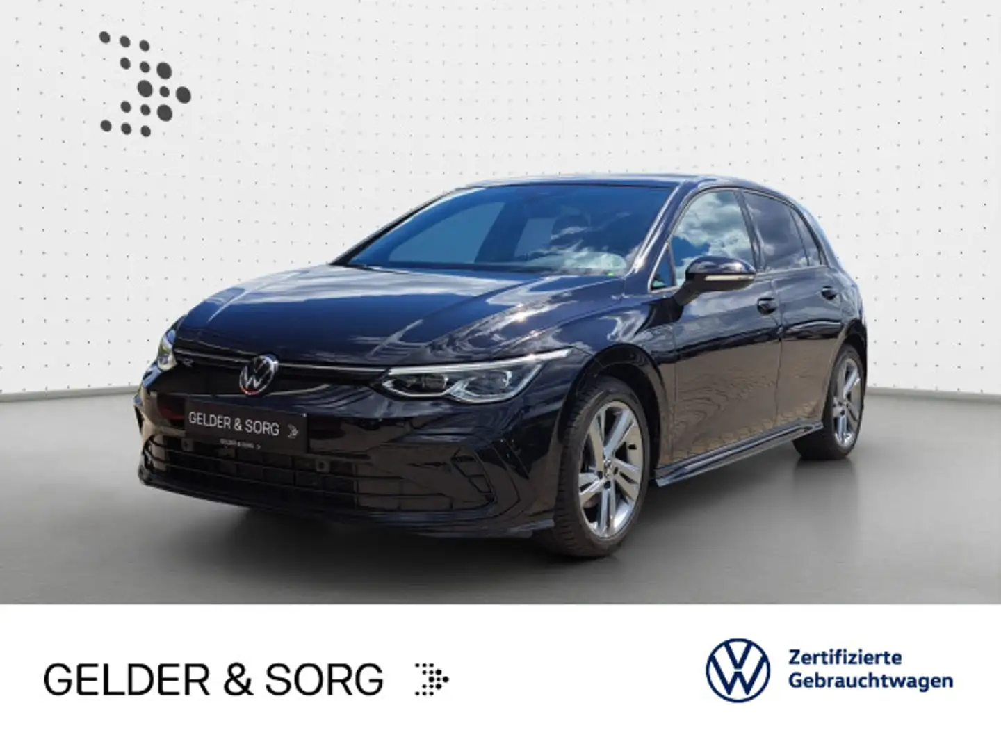 Volkswagen Golf R-Line 1.5 TSI Matrix*AHK*Digital*Pano*ACC Schwarz - 1