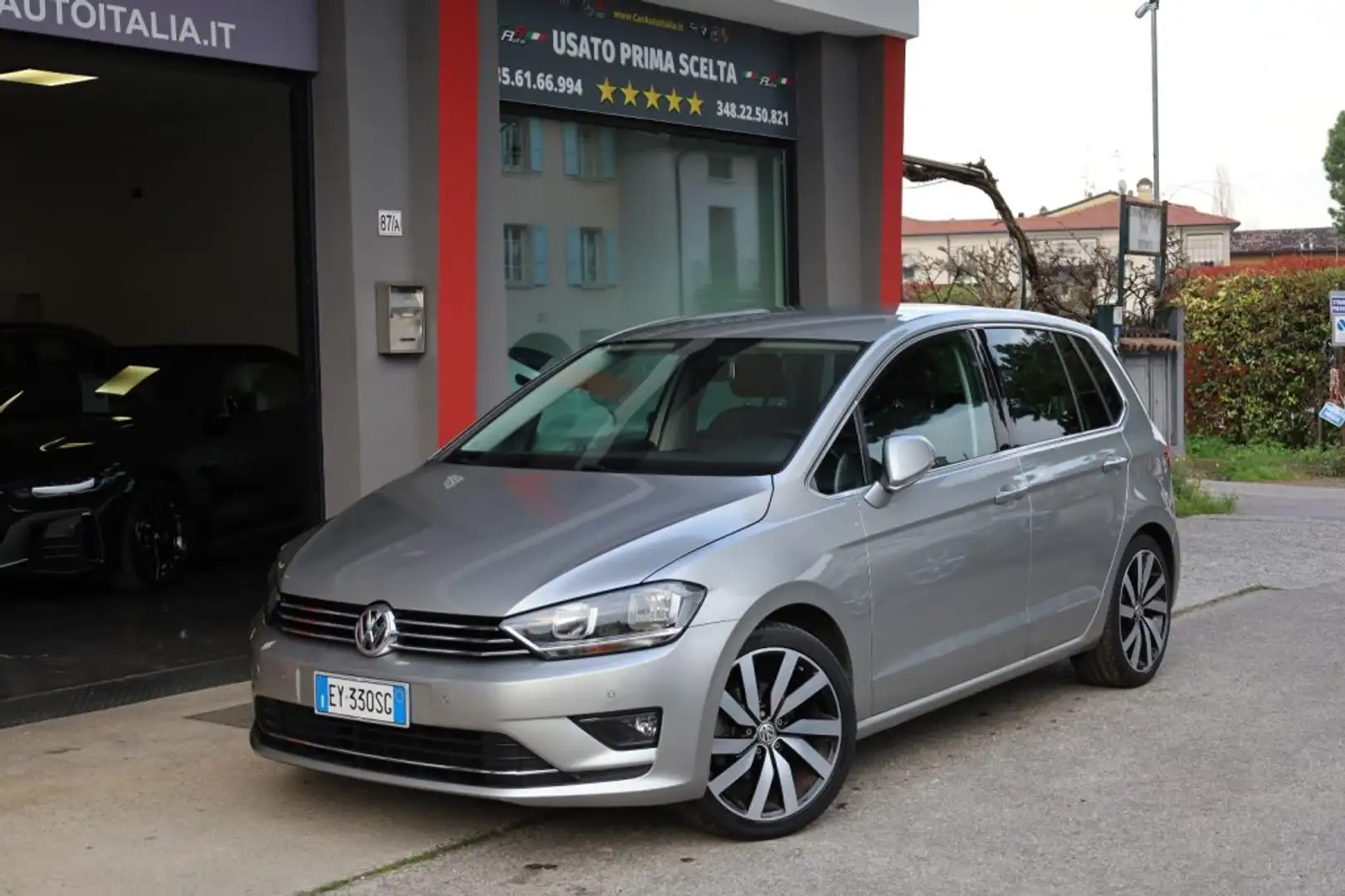 Volkswagen Golf Sportsvan Business 1.6 TDI 110CV Highline Neopatentati Grigio - 1