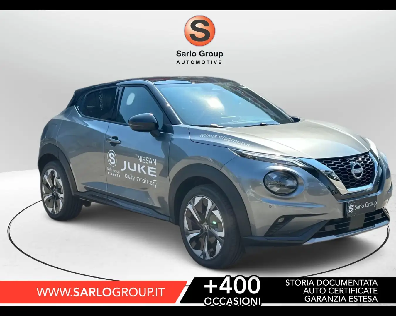 Nissan Juke 1.0 DIG-T 114 CV N-Sport Grigio - 1