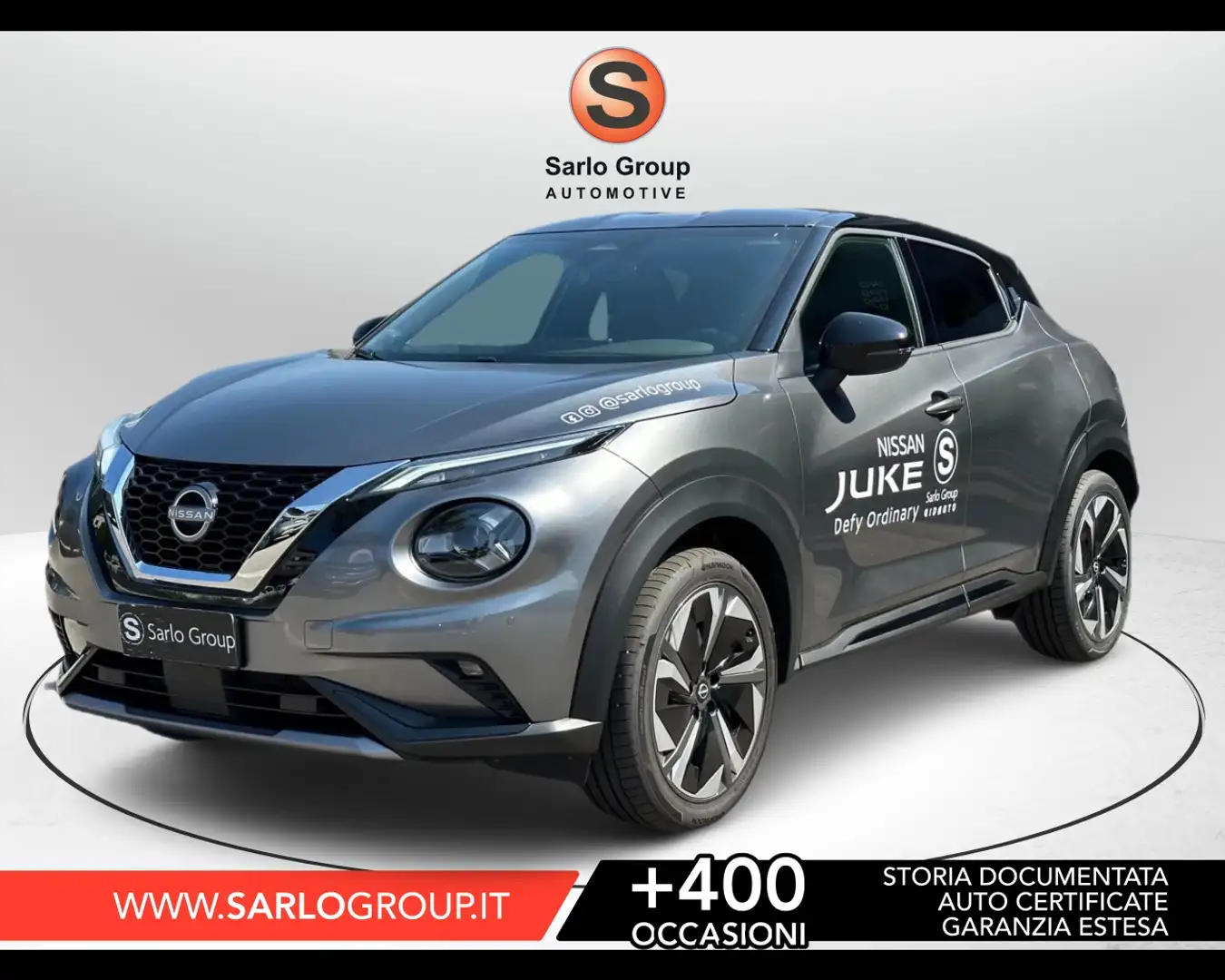 Nissan Juke 1.0 DIG-T 114 CV N-Sport Grigio - 2