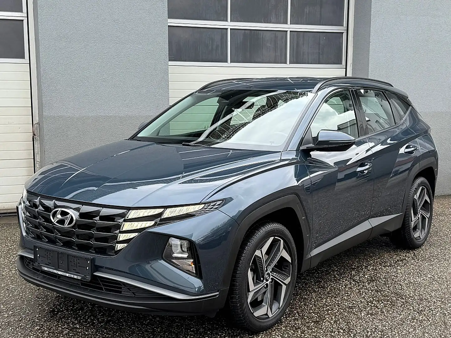 Hyundai TUCSON Tucson 1,6 T-GDI Plug-In Hybrid 4WD Aut. Blau - 2