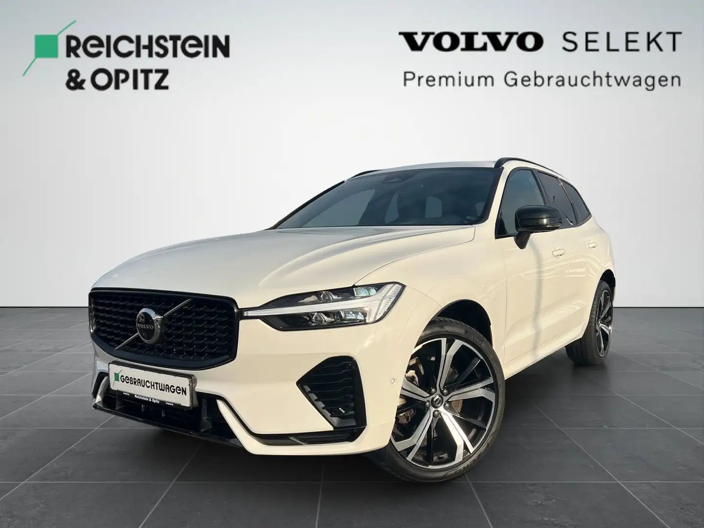 Volvo XC60 B4 R Design Geartronic/Klima/360°RFK/Navi Weiß - 1