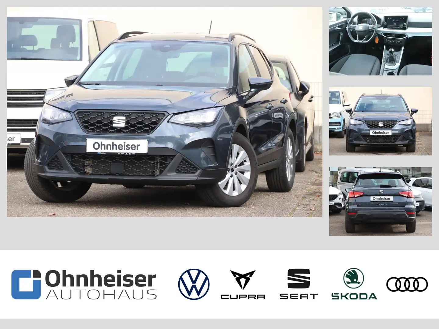SEAT Arona 1.0 TSI Style SHZ*GRA*Climatronic*LED*PDC*CA Grau - 1