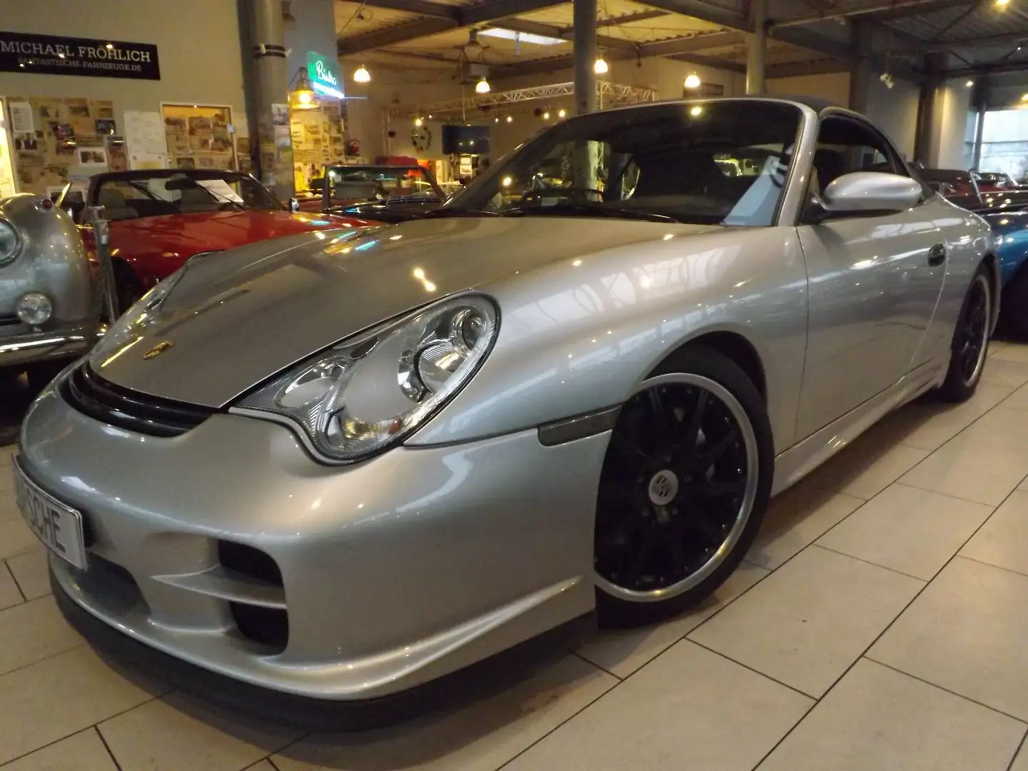 Porsche 996 Carrera 4 S Cabr. Sportumbau GT2, der Beste Zilver - 2