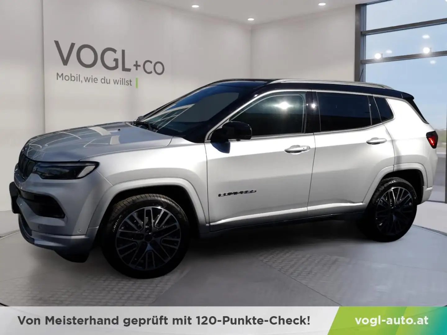 Jeep Compass S 1,6 MULTIJET FWD 6MT 120PS Silber - 2