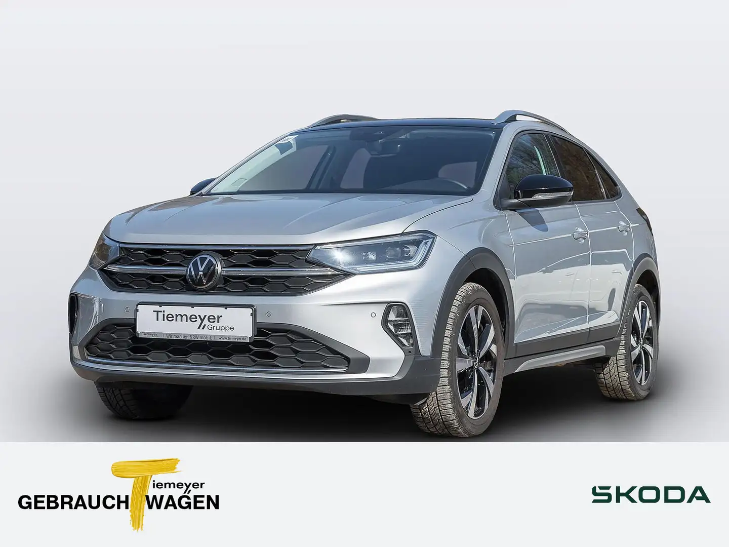Volkswagen Taigo 1.0 TSI DSG STYLE IQ.LIGHT LM17 NAVI ASSIS Silber - 1