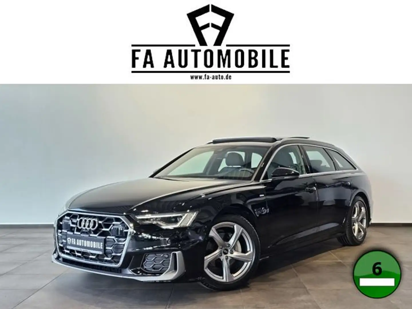 Audi A6 40 TDI Q S Line Pano Matrix Virtual Kamera 19 Schwarz - 1