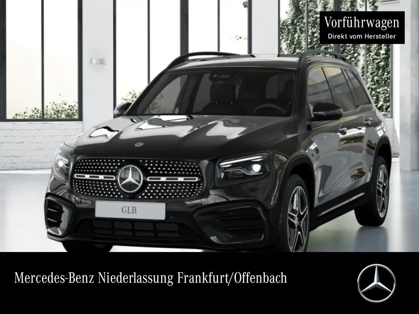 Mercedes-Benz GLB 200 AMG+NIGHT+PANO+360°+19"+TOTW+KEYLESS+7G Schwarz - 1