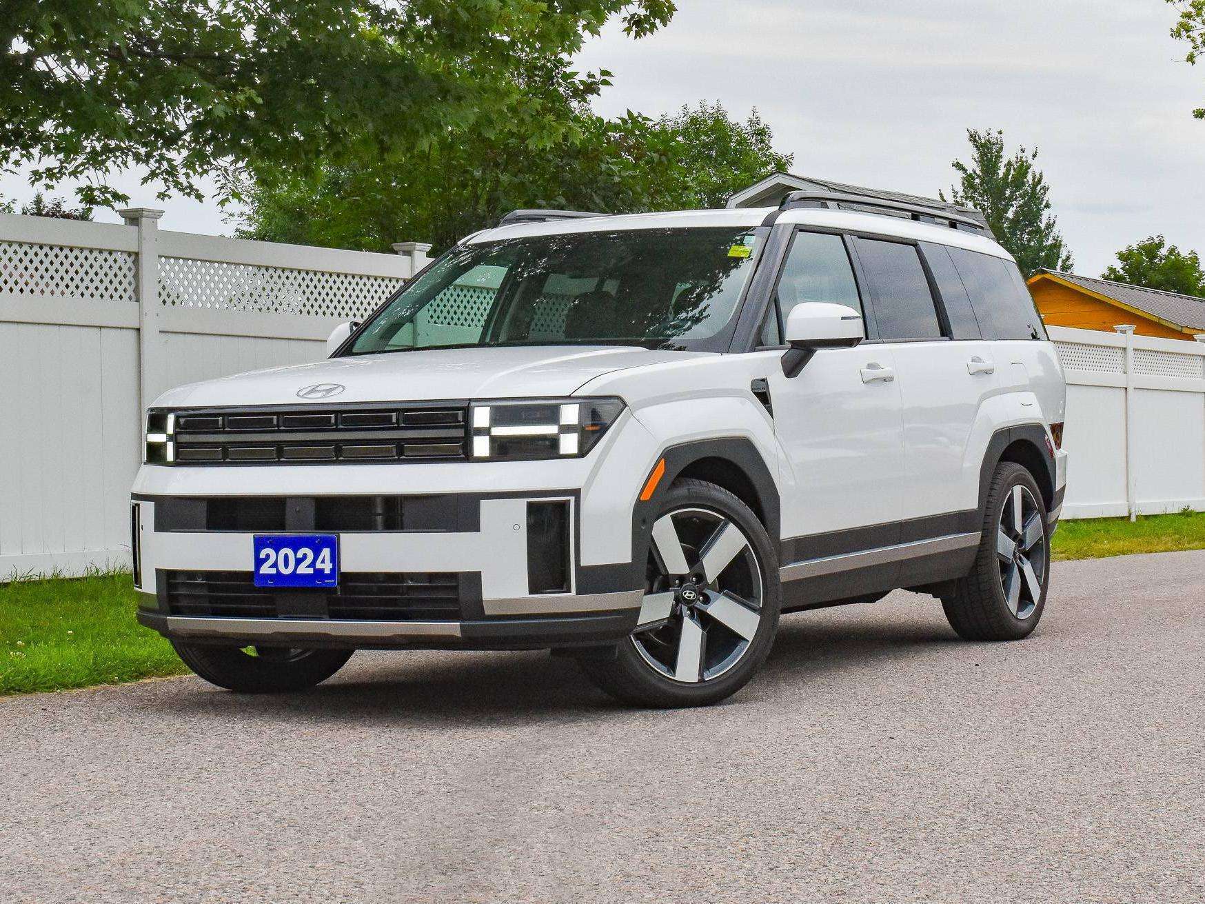 White 2024 Hyundai Santa Fe SUV / Crossover Automatic