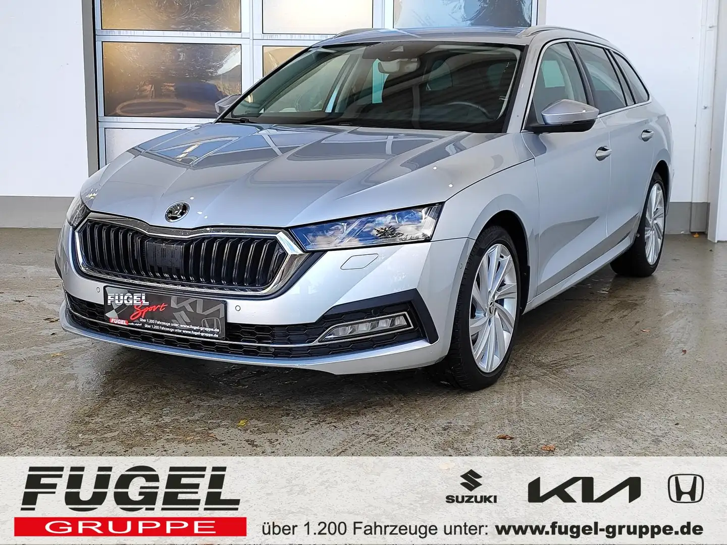 Skoda Octavia 2.0 TDI DSG Style Matrix|HuD|AHK|ACC|RFK Silber - 1