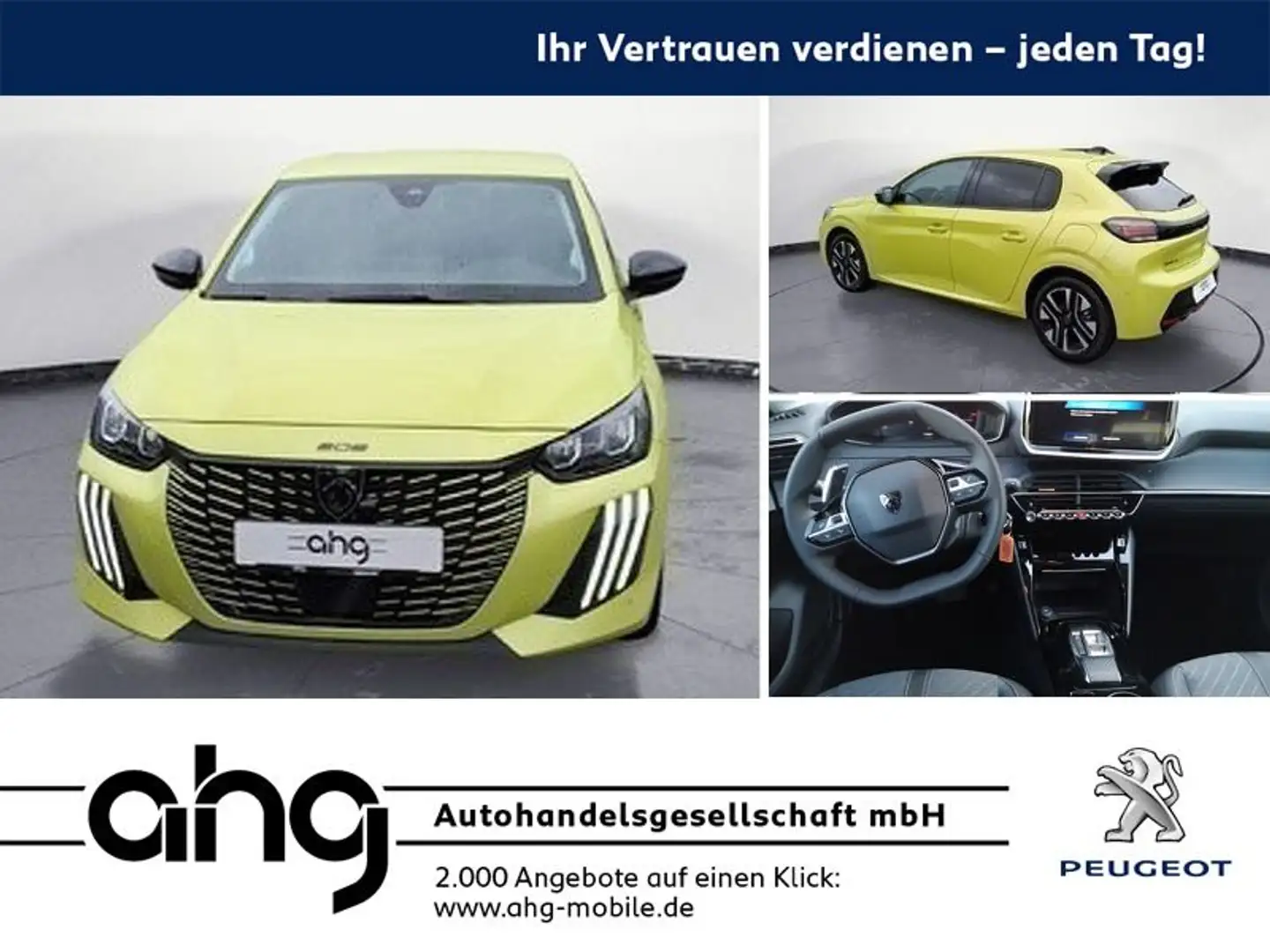 Peugeot 208 Allure HYBRID 100 e-DSC6 Drive-Assist Paket Giallo - 1
