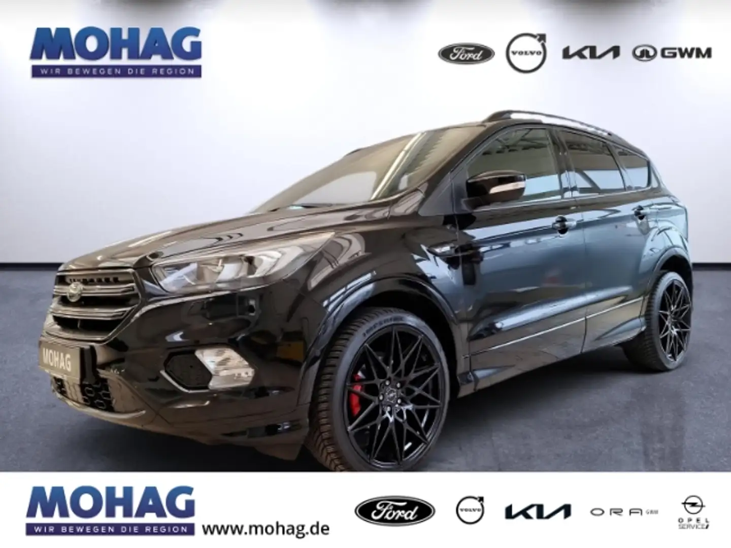 Ford Kuga 1.5l EcoBoost ST-Line *PDC-SHZ-NAVI-CD*       -EU6 Zwart - 1