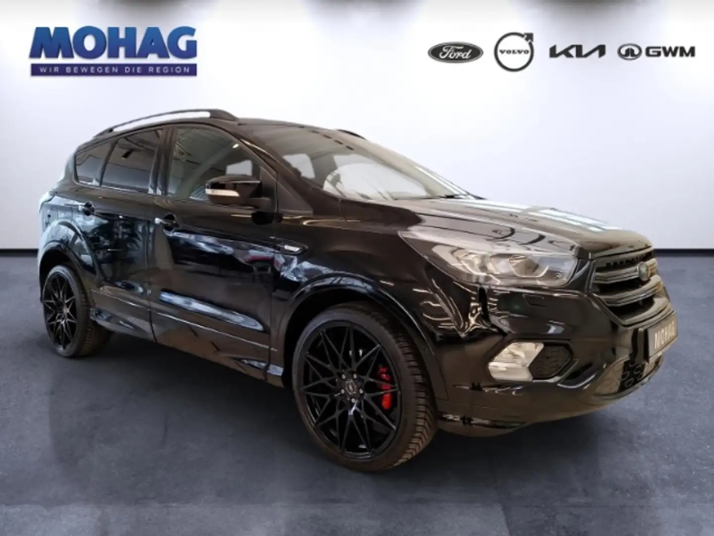Ford Kuga 1.5l EcoBoost ST-Line *PDC-SHZ-NAVI-CD*       -EU6 Zwart - 2