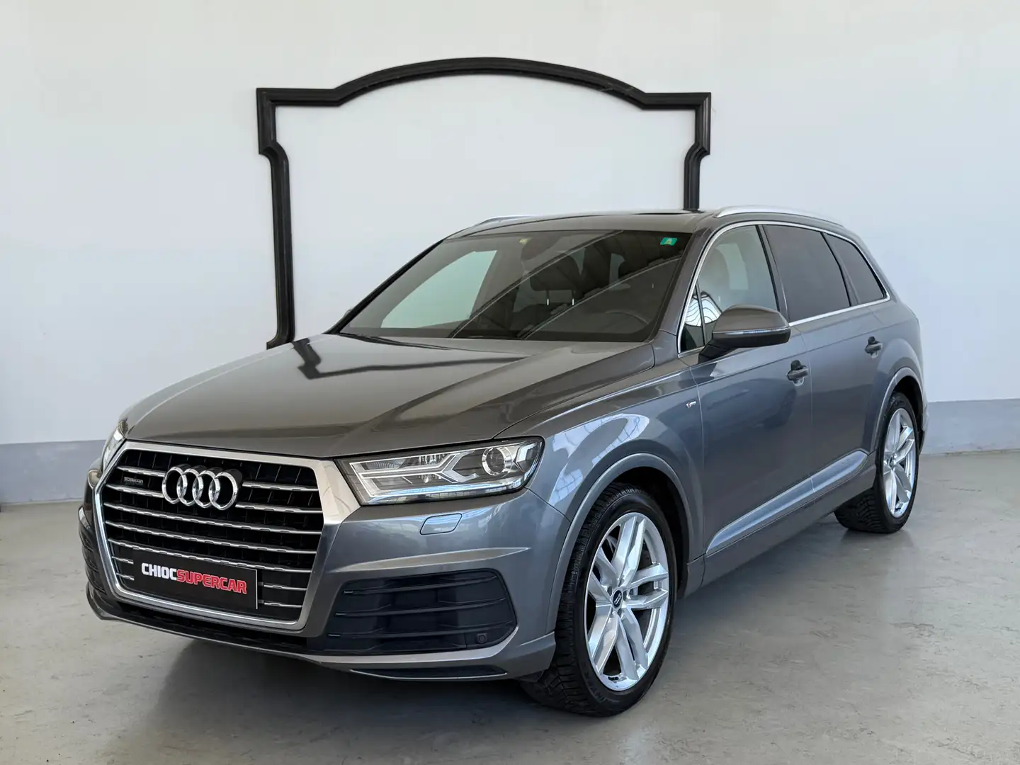 Audi Q7 Q7 II 2016 3.0 tdi S-LINE Business Plus 7 Posti Grau - 1