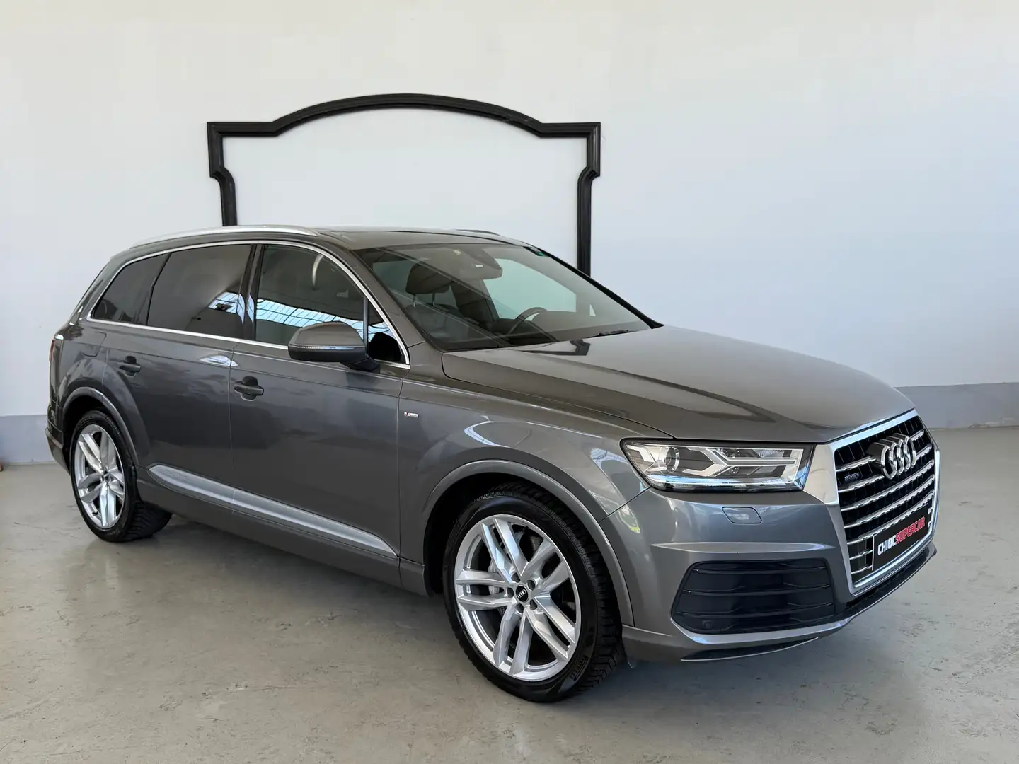 Audi Q7 Q7 II 2016 3.0 tdi S-LINE Business Plus 7 Posti Grau - 2