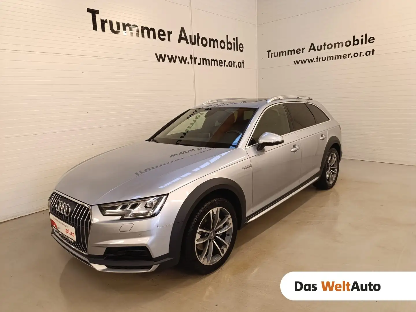 Audi A4 allroad quattro 2.0 TDI Silber - 1