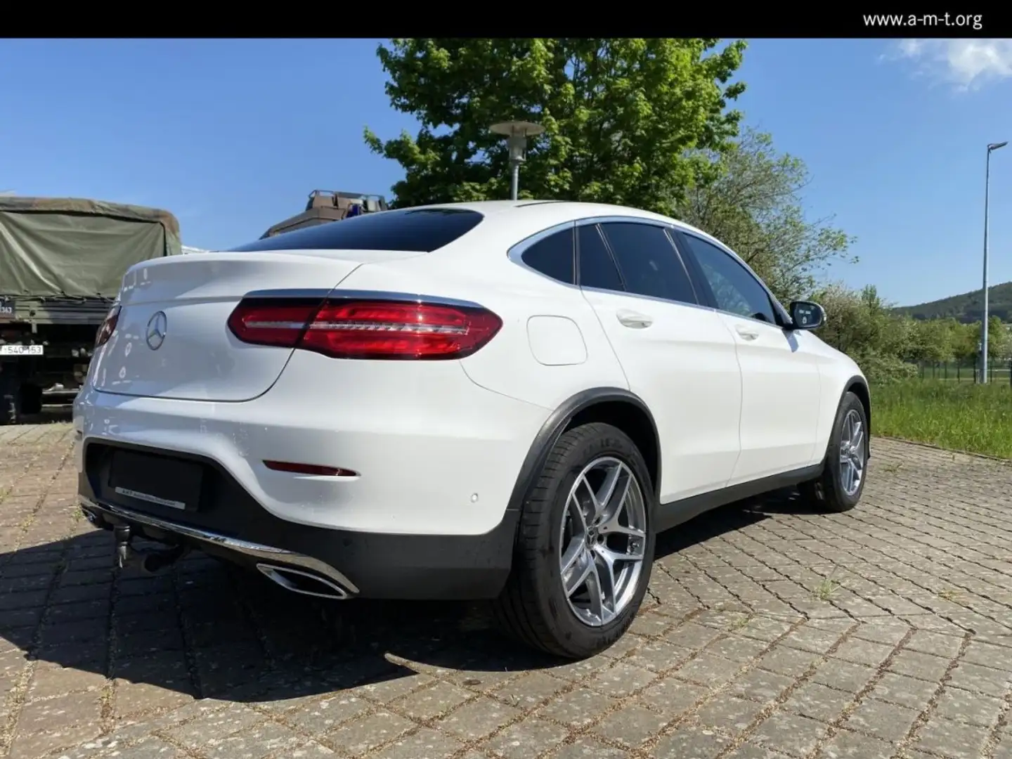 Mercedes-Benz GLC 350 350d 258Ch 4M AMG Attelage Distronic Caméra 360 Burmester® / 35 Blanc - 2