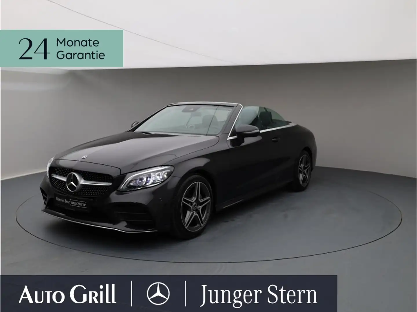 Mercedes-Benz C 200 Cabrio AMG MBUX Multibeam Totw.HighEnd RFK Grau - 1