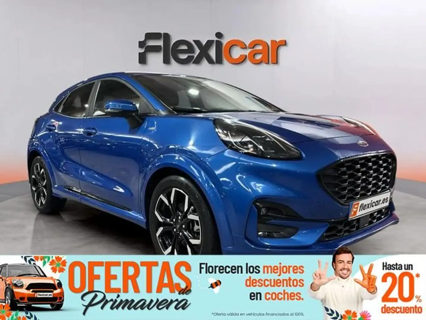 Ford Puma 1.0 EcoBoost 155cv ST-Line X MHEV Blau - 1
