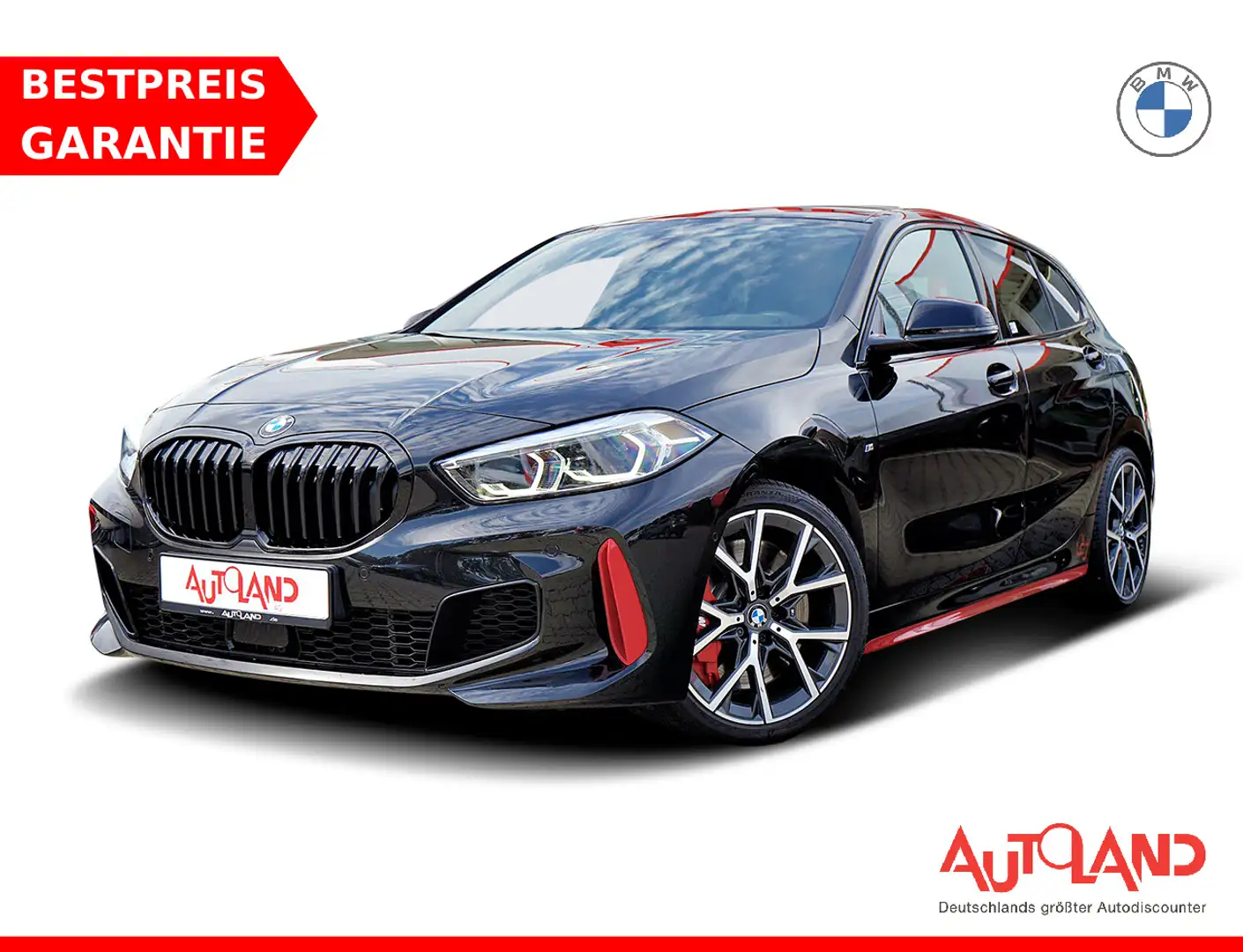 BMW 128 ti Sport-Aut. Virtual Cockpit Sportsitze PDC Schwarz - 1