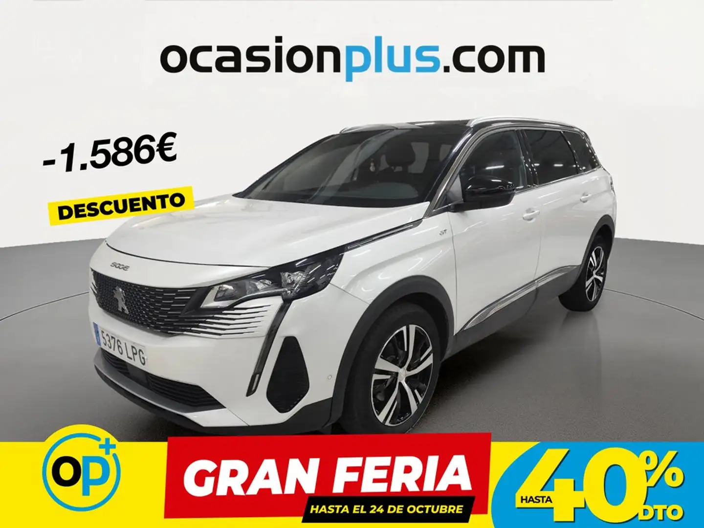 Peugeot 5008 1.5BlueHDi S&S GT 130 Blanco - 1