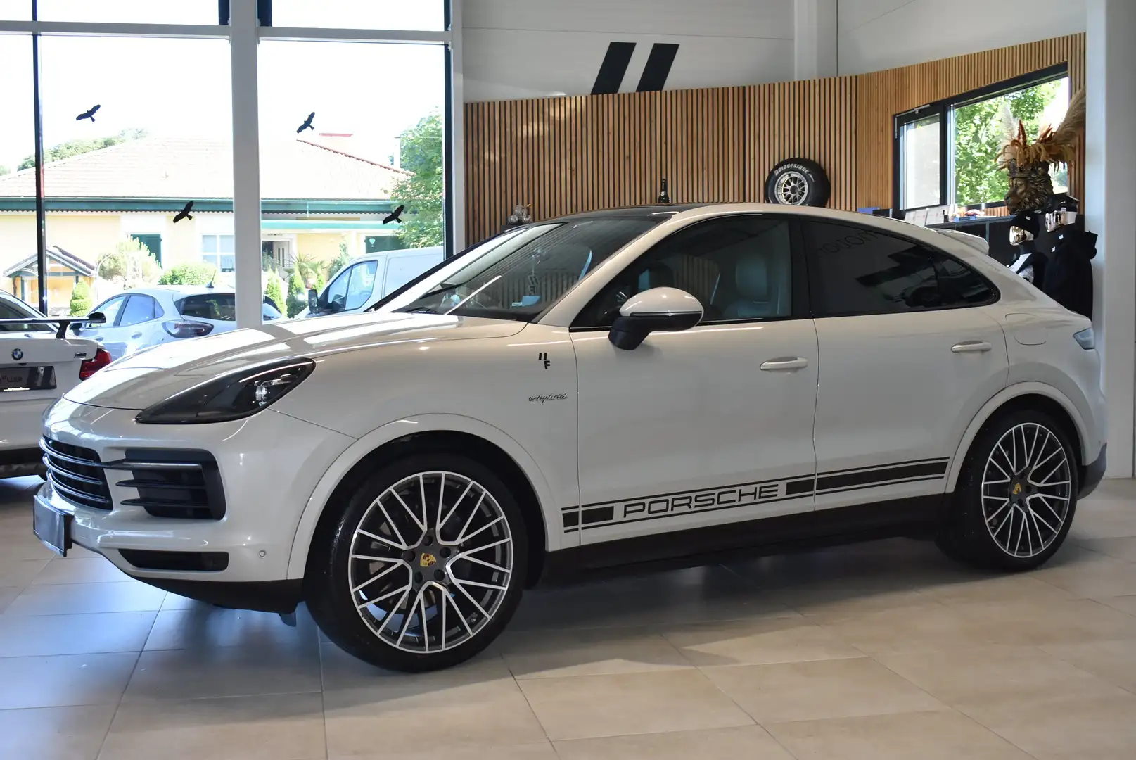 Porsche Cayenne E-Hybrid Coupe //22" RS //SAGA //360° Grau - 2