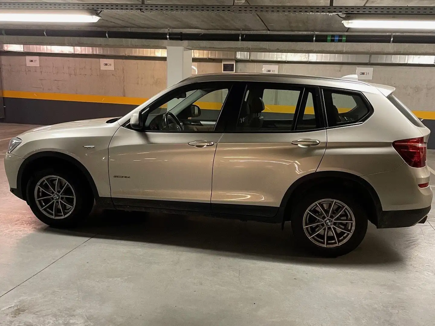 BMW X3 X3 2.0 d sDrive18 Argent - 2