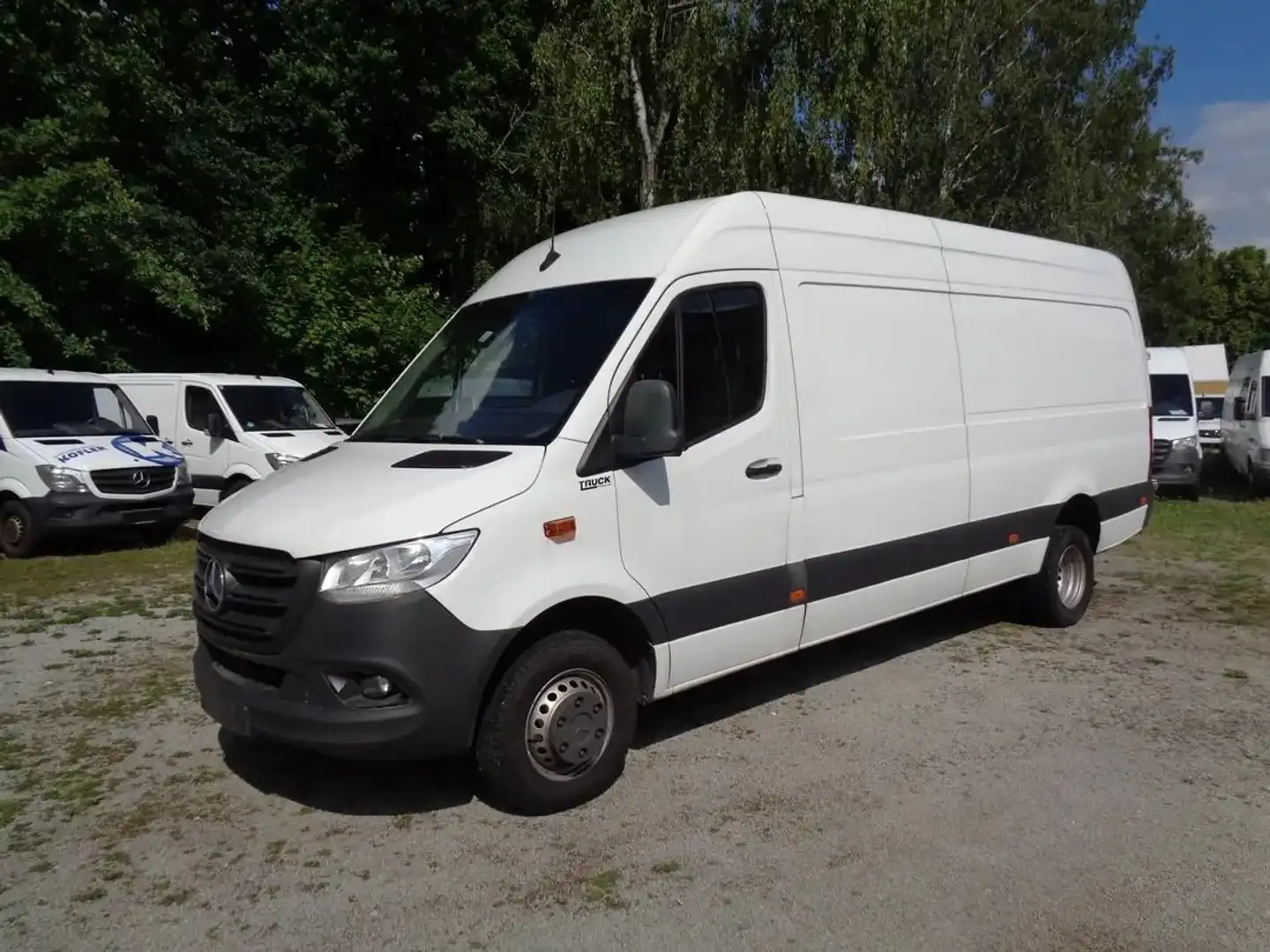 Mercedes-Benz Sprinter 519 CDI MAXI; HOCH+LANG; KLIMA Blanc - 1